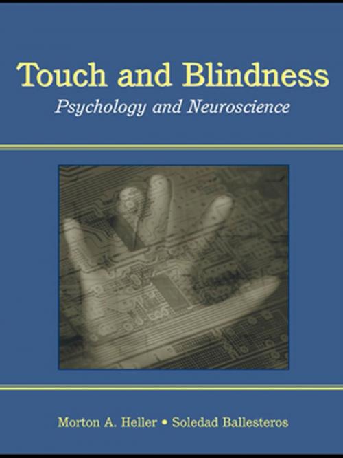 Cover of the book Touch and Blindness by , Taylor and Francis