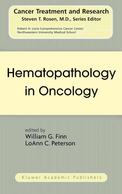 Cover of the book Hematopathology in Oncology by , Springer US