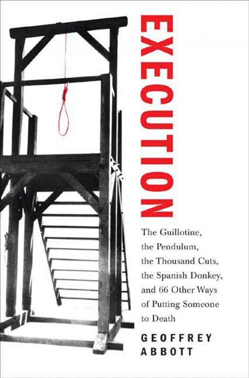 Cover of the book Execution by Geoffrey Abbott, St. Martin's Press