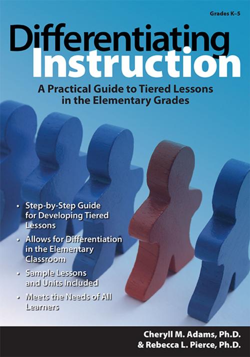 Cover of the book Differentiating Instruction by Rebecca Pierce, Ph.D., Cheryll Adams, Ph.D., Sourcebooks