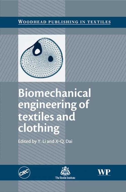 Cover of the book Biomechanical Engineering of Textiles and Clothing by , Elsevier Science