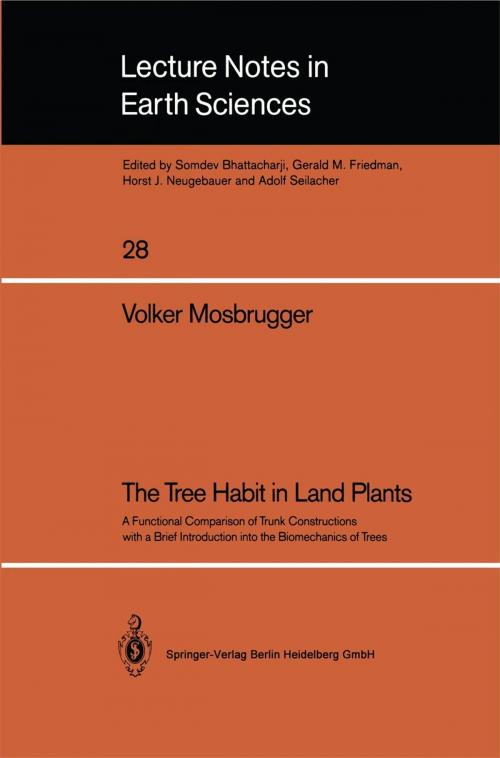 Cover of the book The Tree Habit in Land Plants by Volker Mosbrugger, Springer Berlin Heidelberg