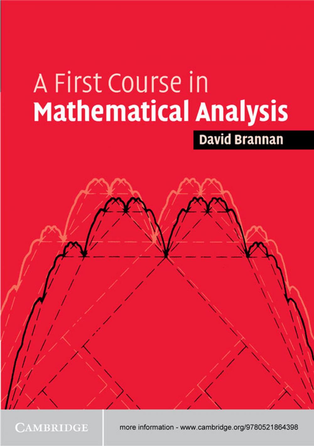 Big bigCover of A First Course in Mathematical Analysis