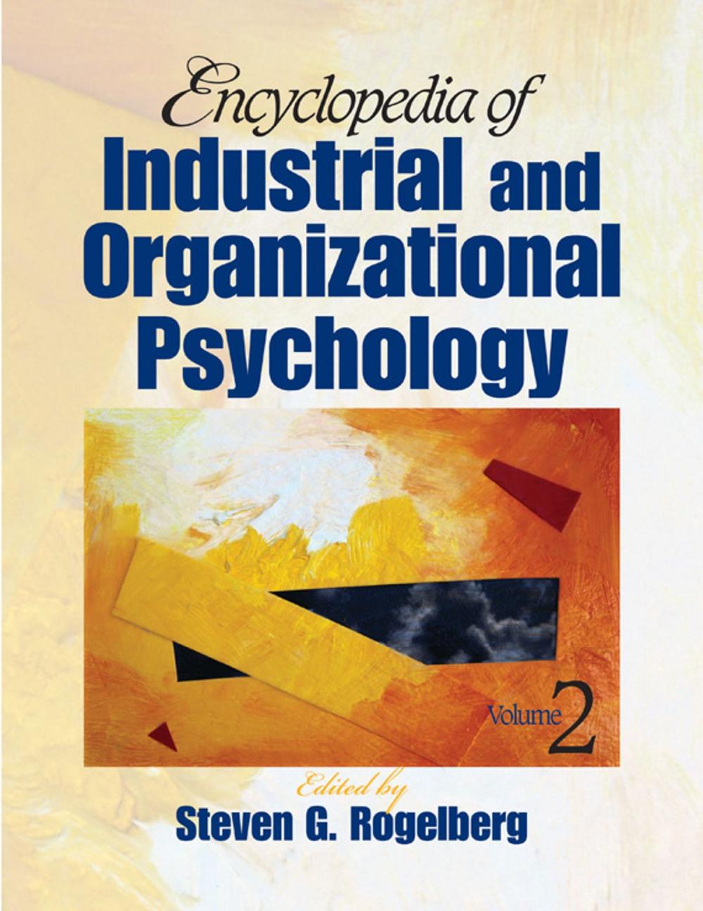 Big bigCover of Encyclopedia of Industrial and Organizational Psychology