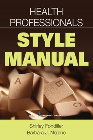 Cover of the book Health Professionals Style Manual by James E. Allen, PhD, MSPH, NHA, IP