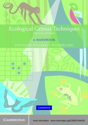 Cover of the book Ecological Census Techniques by John D. Anderson Jr