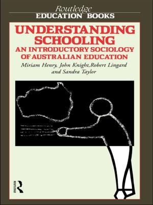 Cover of the book Understanding Schooling by Stephen F Witt, Michael Z Brooke, Peter J. Buckley