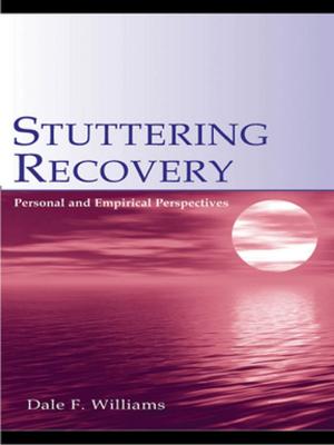 Cover of the book Stuttering Recovery by Yingjun Lu, Indra Abeysekera