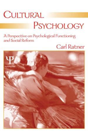 Cover of the book Cultural Psychology by Ellen Cole, Esther D Rothblum, Nancy C Davis