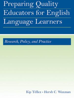 Cover of the book Preparing Quality Educators for English Language Learners by Patrick Homan