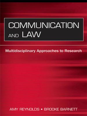 Cover of the book Communication and Law by Paula Zwozdiak-Myers