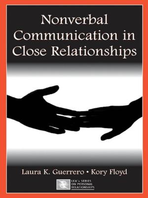 Cover of the book Nonverbal Communication in Close Relationships by 