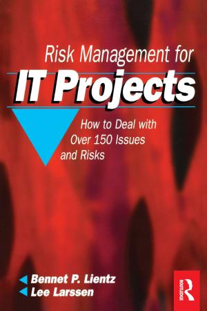Cover of the book Risk Management for IT Projects by Josephine Jenkinson