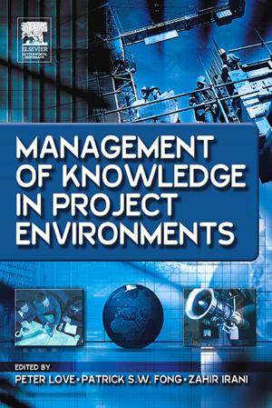 Cover of the book Management of Knowledge in Project Environments by Lyndon Pugh