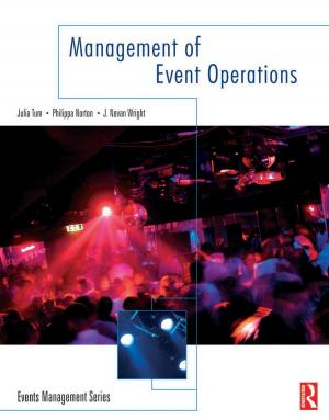 Cover of the book Management of Event Operations by Renate Schubert