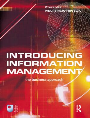 Cover of the book Introducing Information Management by Avra Pieridou Skoutella