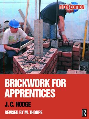 Cover of the book Brickwork for Apprentices by Eustace Anthony Evans