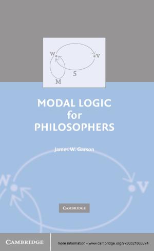 Cover of Modal Logic for Philosophers