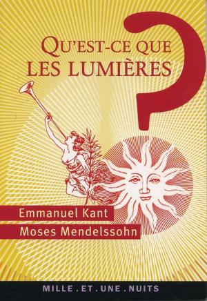 Cover of the book Qu'est-ce que les Lumières ? by Madeleine Chapsal
