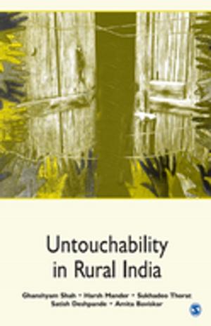 Cover of the book Untouchability in Rural India by Professor David Scott, Mayumi Terano, Roger Slee, Chris Husbands, Raphael Wilkins