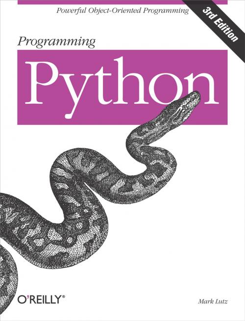 Cover of the book Programming Python by Mark Lutz, O'Reilly Media