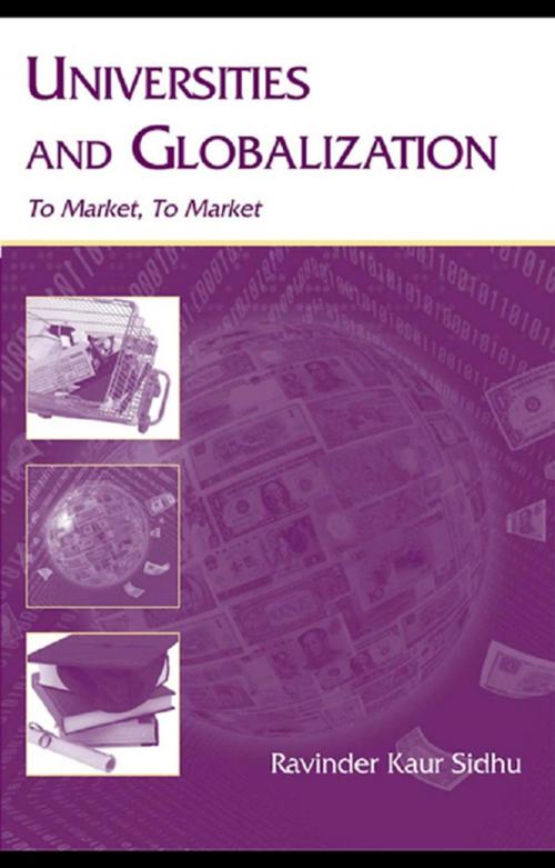 Cover of the book Universities and Globalization by Ravinder Kaur Sidhu, Taylor and Francis