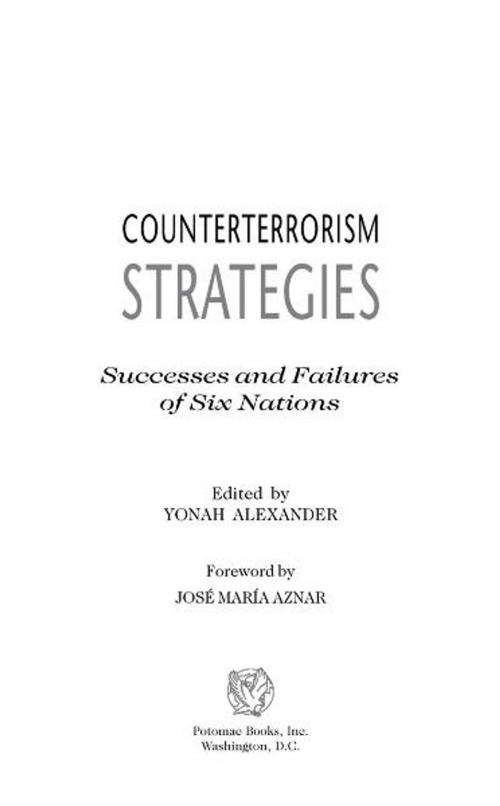 Cover of the book Counterterrorism Strategies by Yonah Alexander, Potomac Books Inc.