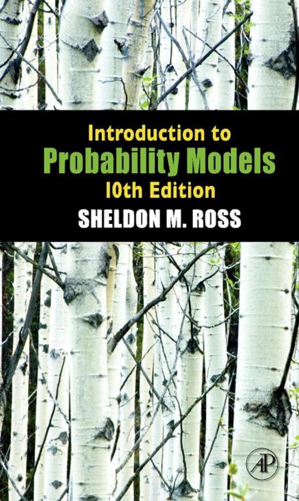 Big bigCover of Introduction to Probability Models