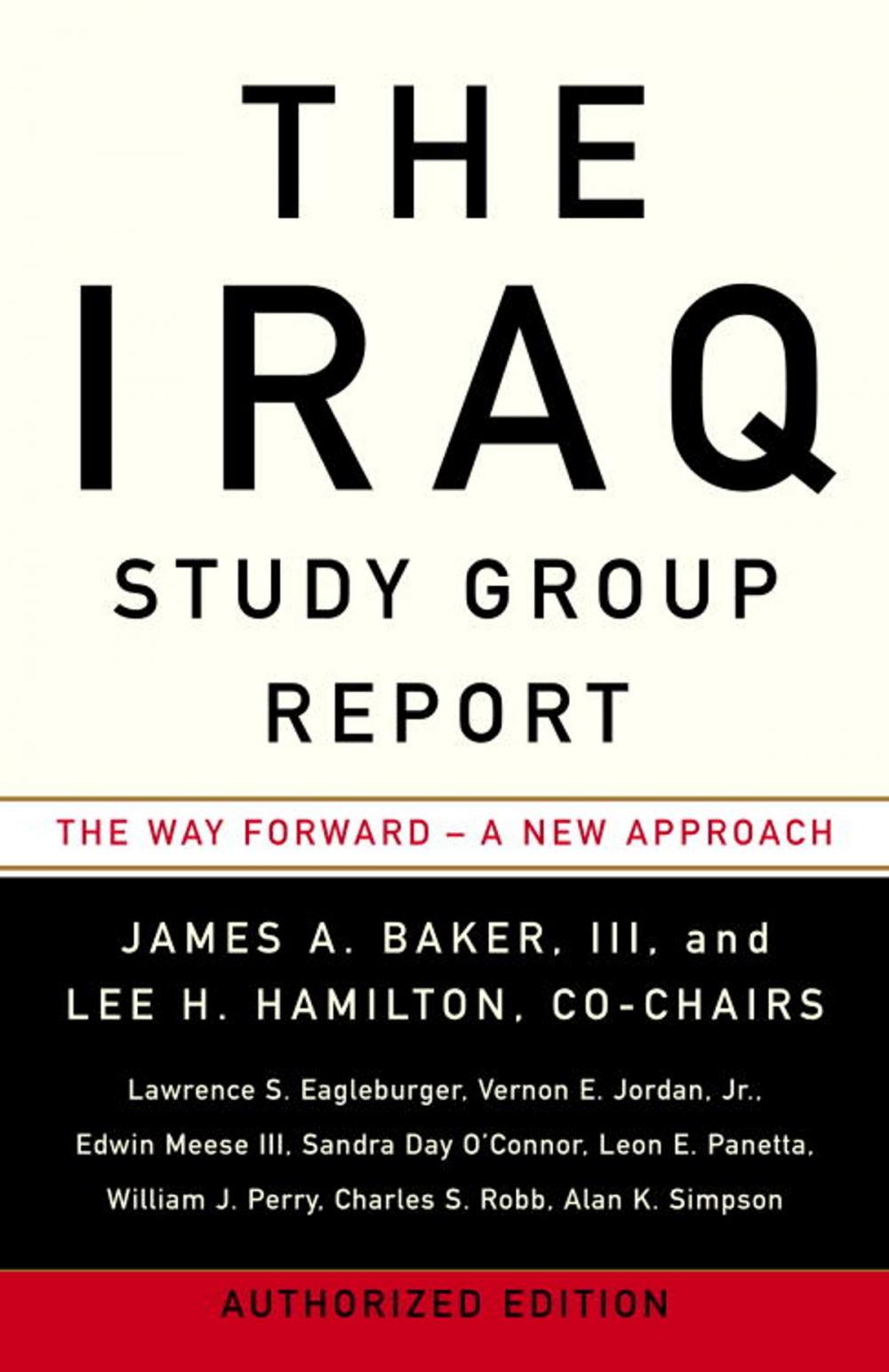 Big bigCover of The Iraq Study Group Report