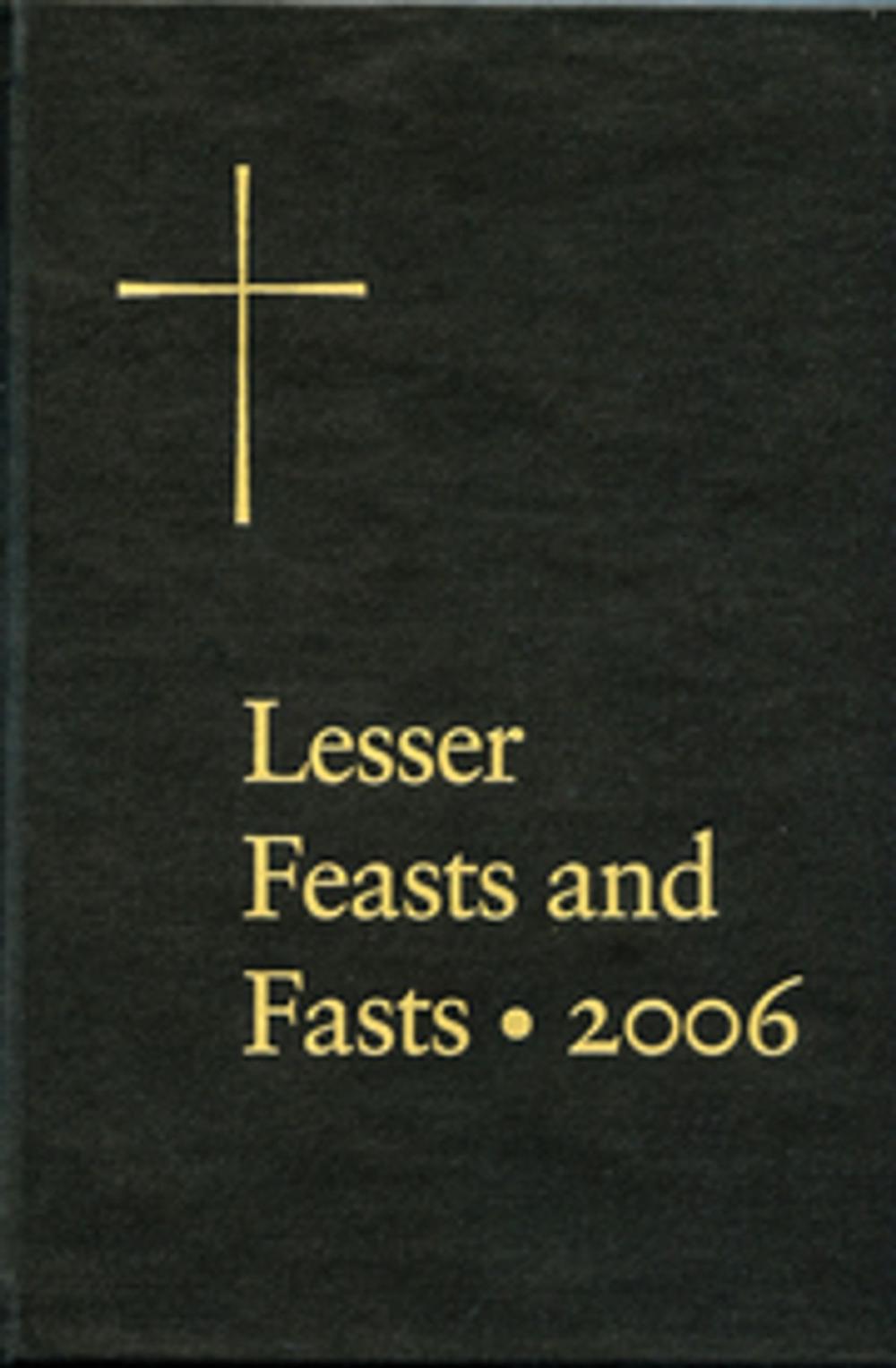 Big bigCover of Lesser Feasts and Fasts