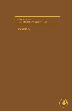 Cover of the book Advances in the Study of Behavior by Mark Allen, Dalton Cervo