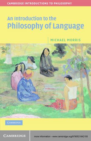 Cover of the book An Introduction to the Philosophy of Language by 