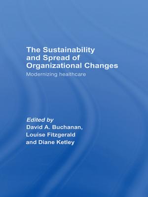 Cover of the book The Sustainability and Spread of Organizational Change by Babacar M'Baye