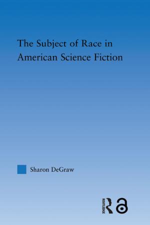Book cover of The Subject of Race in American Science Fiction