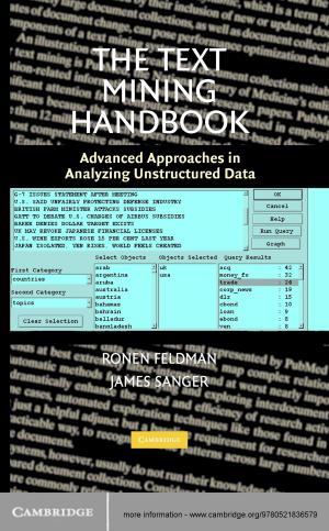 Cover of the book The Text Mining Handbook by Timothy D. Barfoot