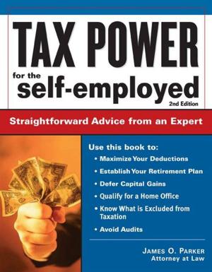 Cover of the book Tax Power for the Self-Employed by Dan Celenti, Ph.D.