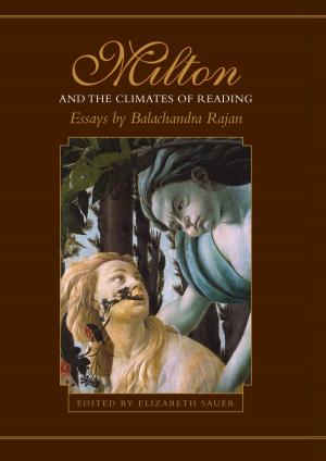 Book cover of Milton and the Climates of Reading