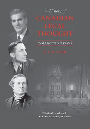Cover of the book A History of Canadian Legal Thought by Christian Schon