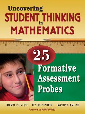Cover of the book Uncovering Student Thinking in Mathematics by Dr. Richard Tedeschi, Lawrence G. Calhoun