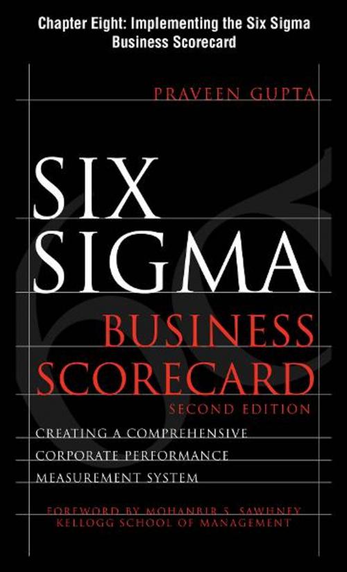 Cover of the book Six Sigma Business Scorecard, Chapter 8 - Implementing the Six Sigma Business Scorecard by Praveen Gupta, McGraw-Hill Companies,Inc.