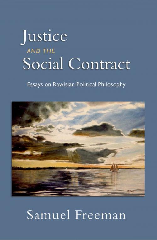 Cover of the book Justice and the Social Contract by Samuel Freeman, Oxford University Press