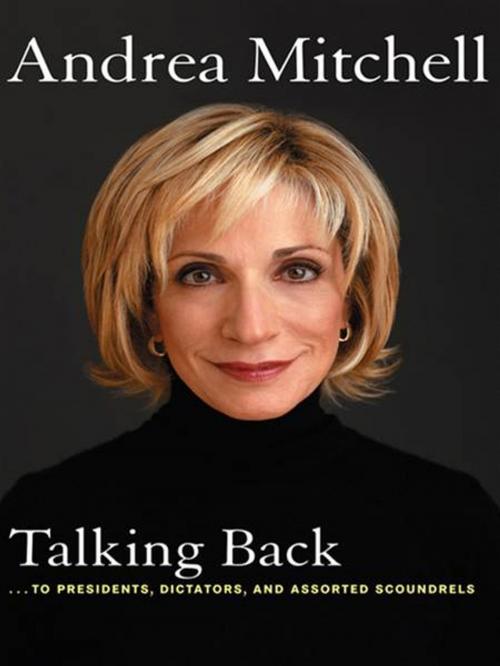 Cover of the book Talking Back by Andrea Mitchell, Penguin Publishing Group