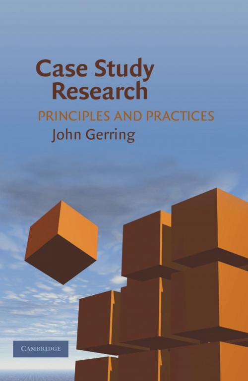 Cover of the book Case Study Research by John Gerring, Cambridge University Press