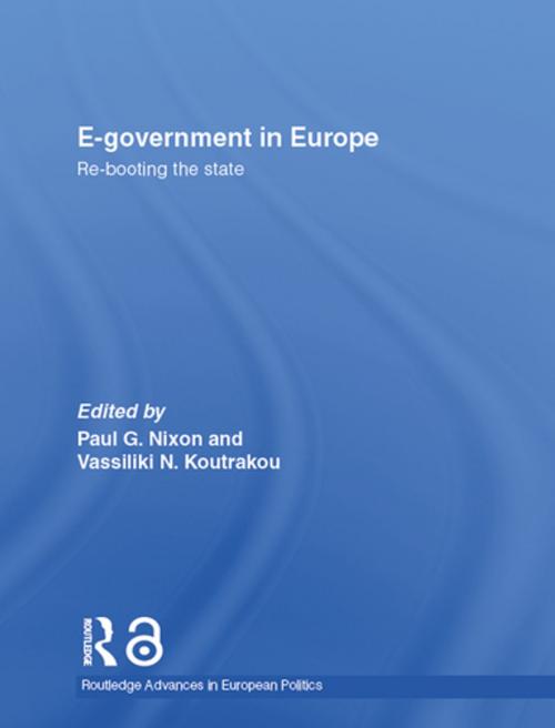 Cover of the book E-government in Europe by , Taylor and Francis