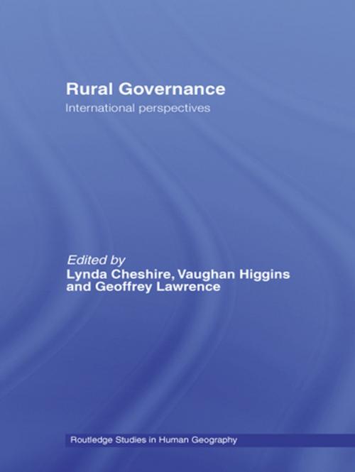 Cover of the book Rural Governance by , Taylor and Francis