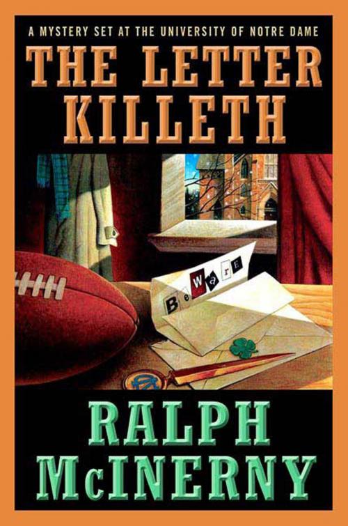 Cover of the book The Letter Killeth by Ralph McInerny, St. Martin's Press