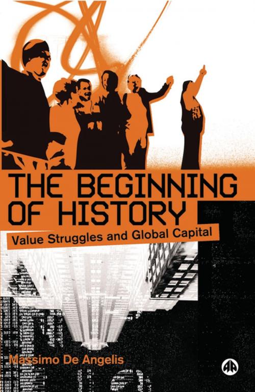 Cover of the book The Beginning of History by Massimo De Angelis, Pluto Press