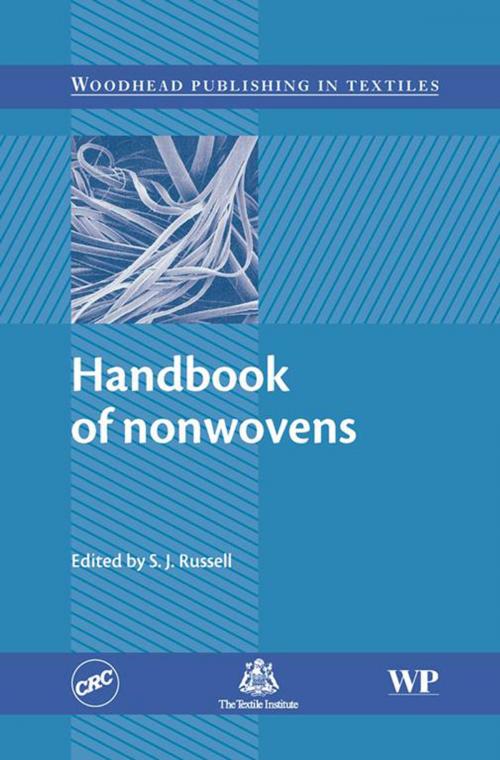 Cover of the book Handbook of Nonwovens by S J Russell, Elsevier Science