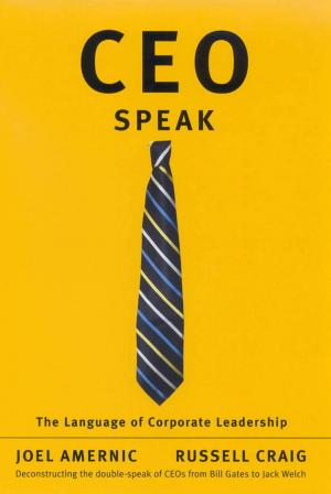 Cover of the book CEO-Speak by 