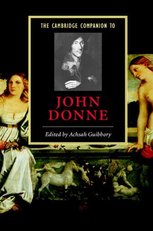 Cover of the book The Cambridge Companion to John Donne by Tiffany Stern